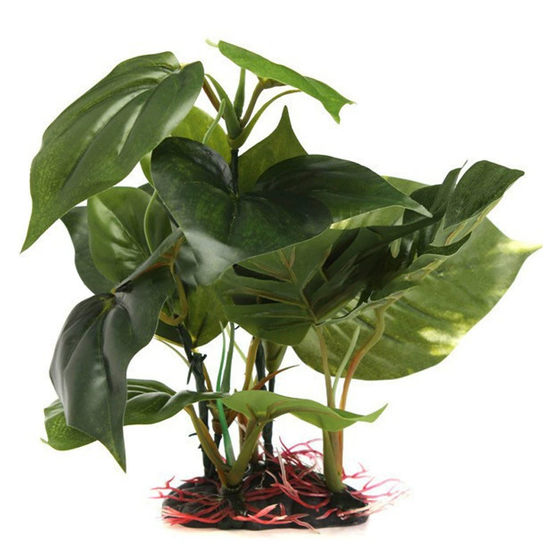 Внешняя торговля горячие продажи Моделирование водных растений аквариумный набор черепаха аквариум пейзаж декоративные водные растения монстера водорастворимый