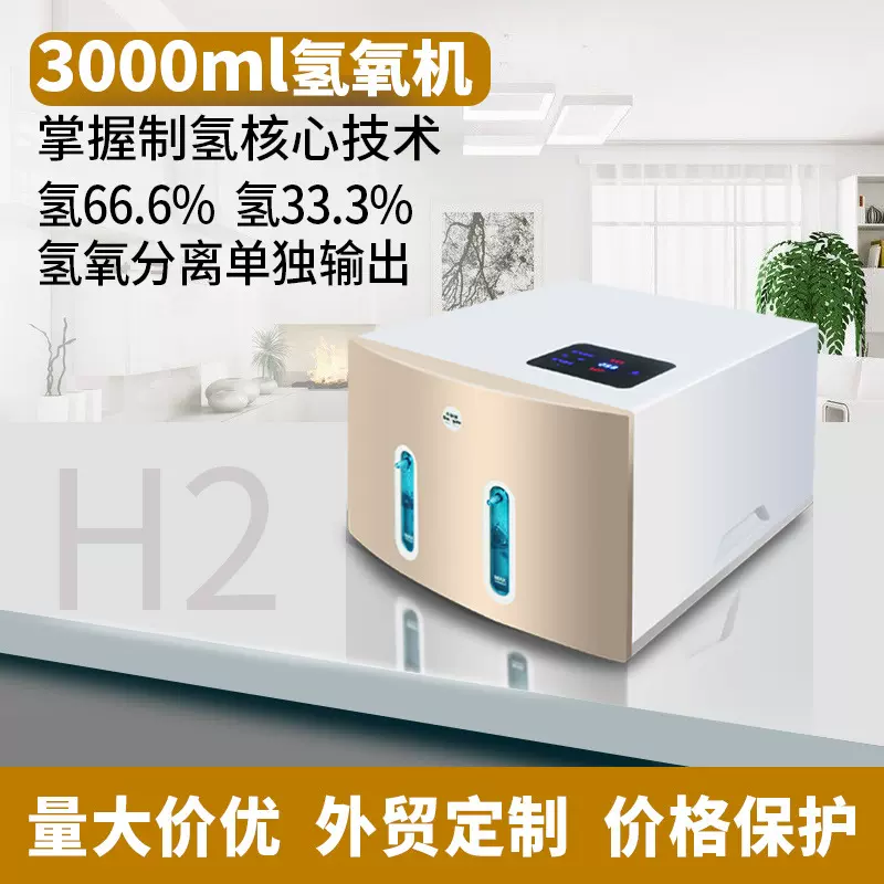 厂家直供氢氧机制氢氧机氢氧浓度高出口氢氧比1:1净水器专利款
