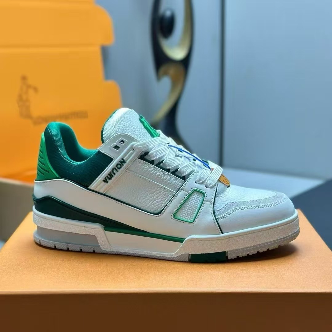 Guangzhou versión superior original puro paquete completo entrenador de asno zapatillas deportivas casuales de cuero para parejas hombres y mujeres skate