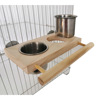 Bird Supplies Bird's Parrot Stainless Steel Food Box Food Cup Food Barls Food Bowl Drinking Water Bowl Water Cup Brew