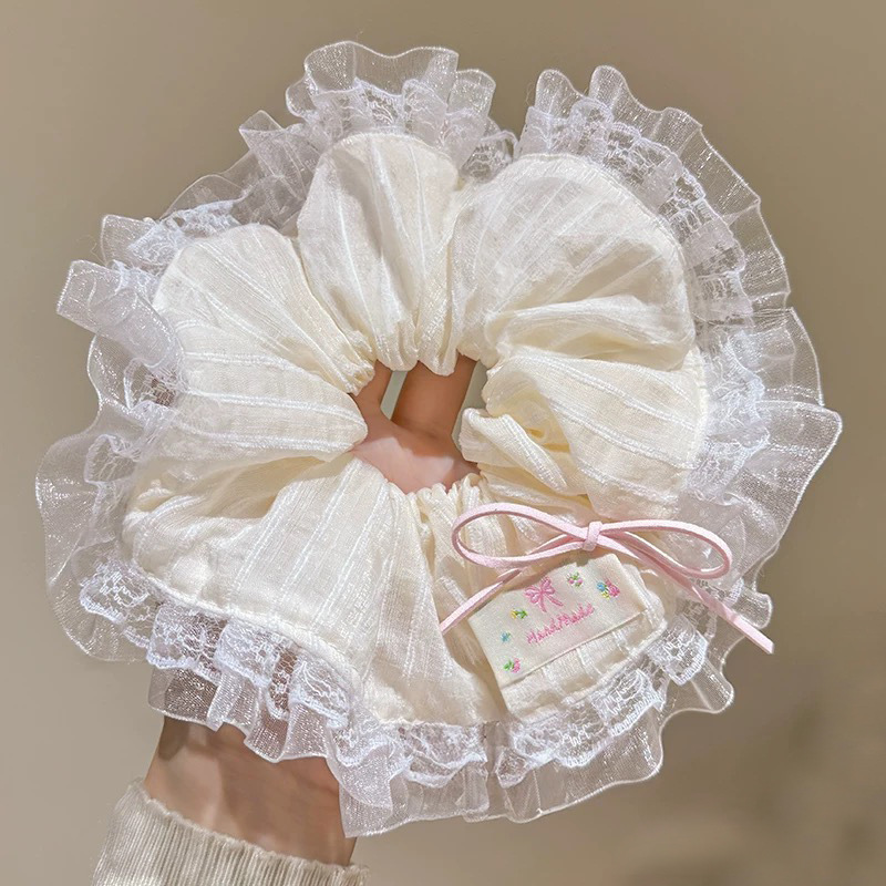 036 резинка для волос в желтую полоску