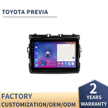 适用于丰田普瑞维亚安卓智能大屏导航仪Previa车载显示屏一体机