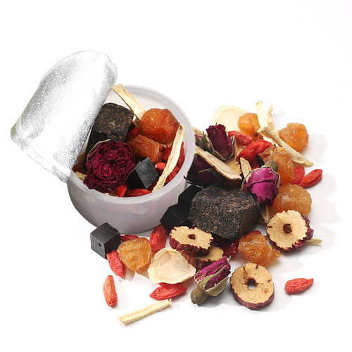 30 cans/box Ejiao Ginseng Vitality Brown Sugar Ginger Tea Women’s Autumn and Winter Qi and Blood Tea Longan Brown Sugar Auntie Tea