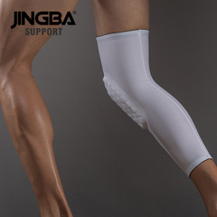 JINGBA Honeycomb Knee Support Braces Outdoor Extended Anti-Slip Basketball Yoga Volleyball Hiking Cycling Sports Protection Gear Wholesale