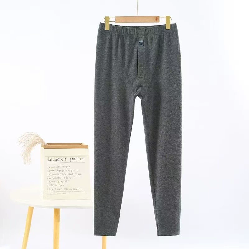 Demi-season woolen keep warm trousers, thin thermal underwear, velvet leggings for men and women