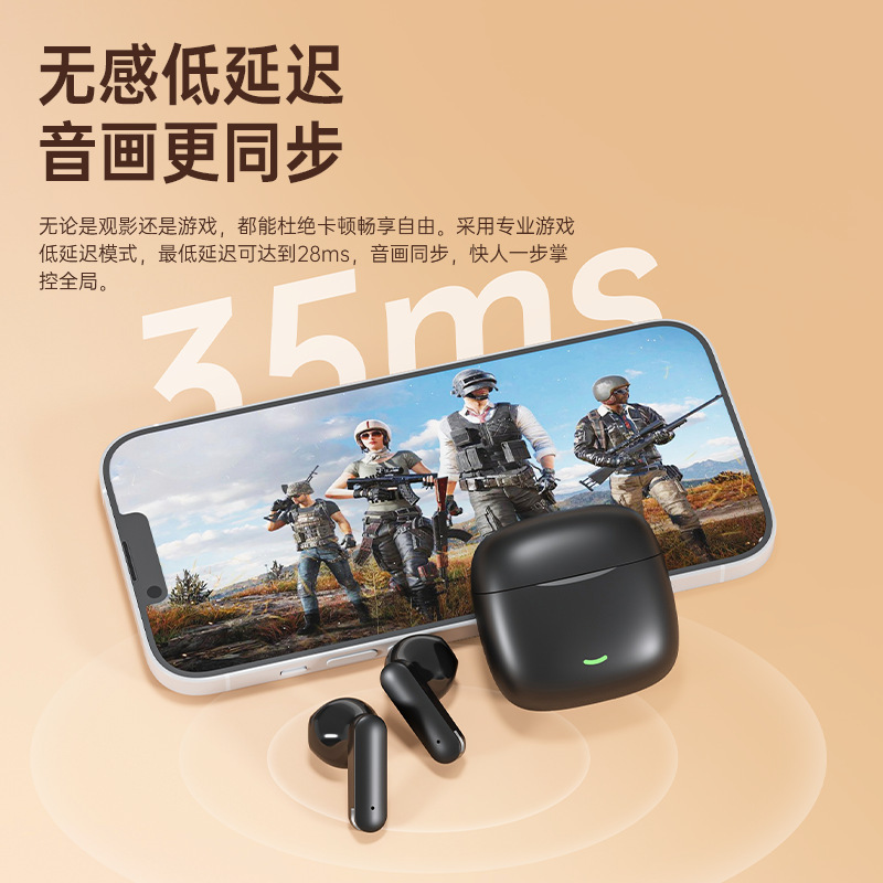 2025年新型ワイヤレスBluetooth長時間バッテリー大容量長時間装着しても痛くないスポーツノイズキャンセリングType-Cワイヤレスイヤホン|undefined