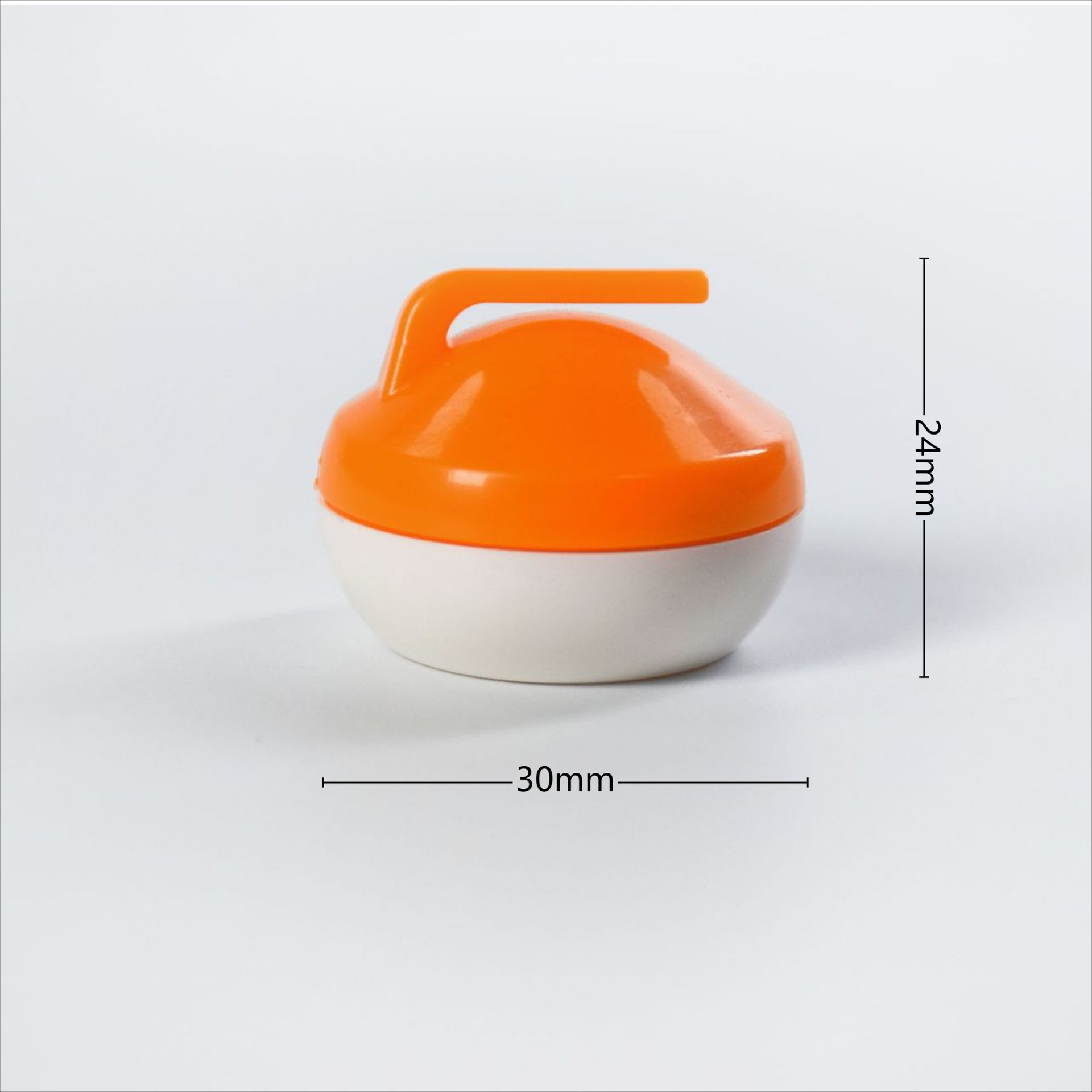 Mini juego de curling de plástico ABS para niños, juguete educativo de mesa, juego de competición de curling, bola de curling de mesa, venta al por mayor.