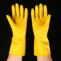 Manufacturer's Southern Ocean Brand Oxford Gloves Household Kitchen Dishwashing Cleaning Gloves Rubber Latex Gloves