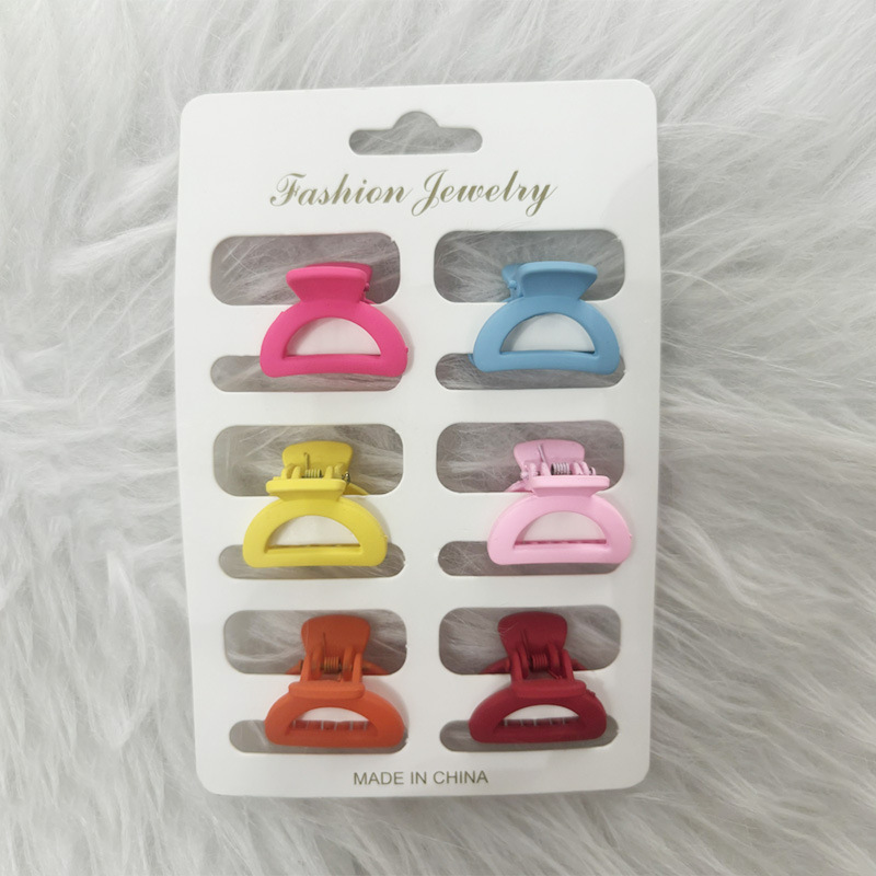 Pinza de pelo pequeña estilo shark clip – diseño minimalista, tendencia en redes