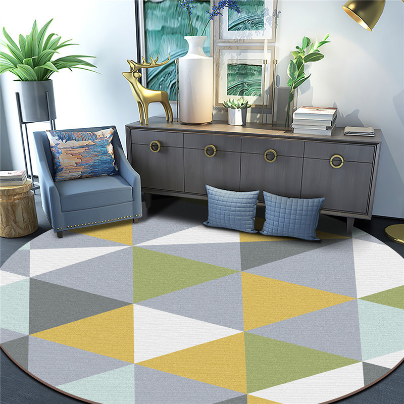 Alfombra de terraza de cristal absorción de agua alfombra antideslizante sala de estar sofá cojín de pies doméstico resistente a la suciedad fácil de cuidar alfombra de cama del dormitorio