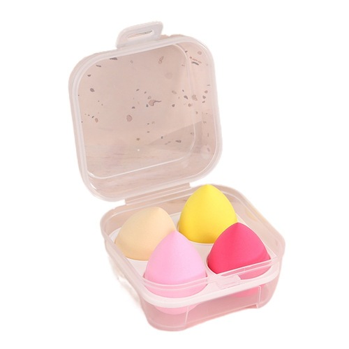 Hydrophilic polyurethane makeup ball, Q-elastic, non-powder-proof, delicate, soft, wet and dry makeup ball set
