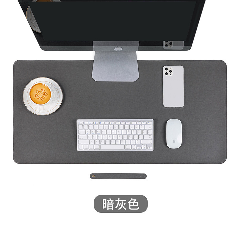 現品コンピュータマウスマット超大型オフィステーブルパッド大防水皮革パッド|undefined