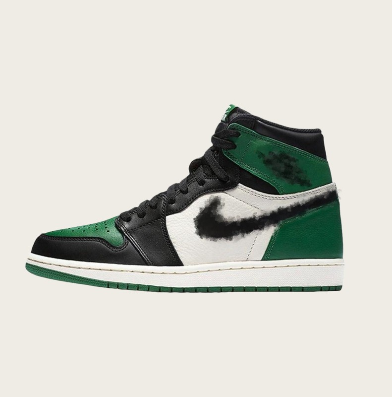 莆田靴クロスボーダー新AJ1ハイトップ外国貿易黒と赤のモカスモークグレー共同ブランドスポーツとレジャーシューズ男性と女性用|undefined