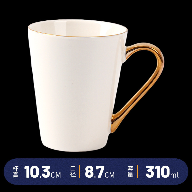 La taza de cerámica se puede fijar con el logotipo, la oficina, el hogar, la taza de café, la publicidad, el regalo del festival creativo, la taza del marcador de color