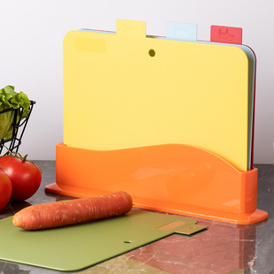 New Wheat Straw Classification Cutting Board, Baoma Food Supplement, Healthy Cutting Board, E-Commerce Cutting Board, 4-Piece Set, Environmentally Friendly