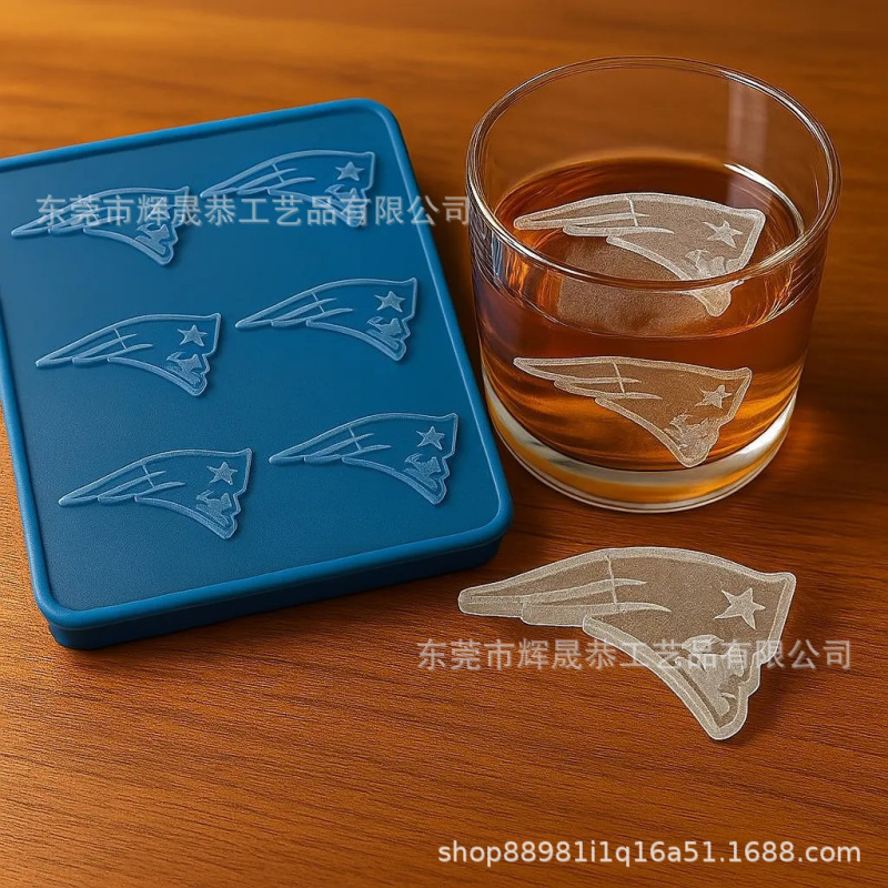 国境を越えた新しいサッカーチームSilicone Ice Moldサッカーチームのシリコン氷型|undefined