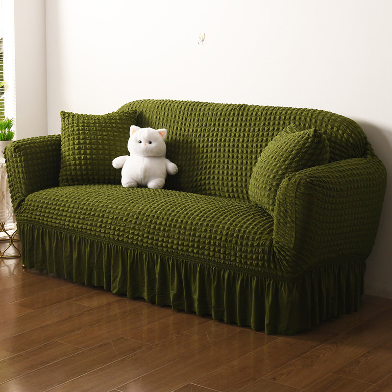Funda de sofá de estilo europeo, todo incluido, esvástica, nueva cubierta de sofá elástica perezosa universal de cuatro estaciones, cubierta de polvo de sofá doméstico