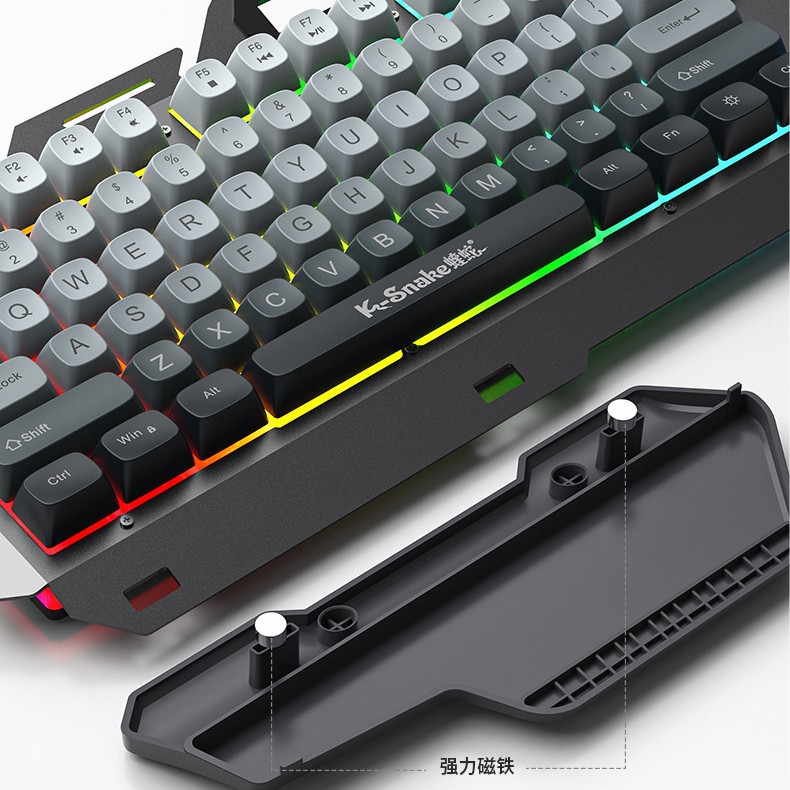 蝰蛇 Keyboard, mouse, mechanical set, gradient, (Cross-border trading), wholesale