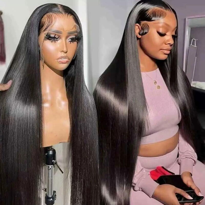 13*4 Real Human Hair Long Straight Wig Vietnamese Straight Wigs 13*4 Real Human Hair Long Straight Wig Vietnamese Straight Wigs
