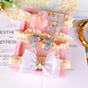 Hair accessory girl's, headband for early age, set, gift box suitable for photo sessions, Korean style