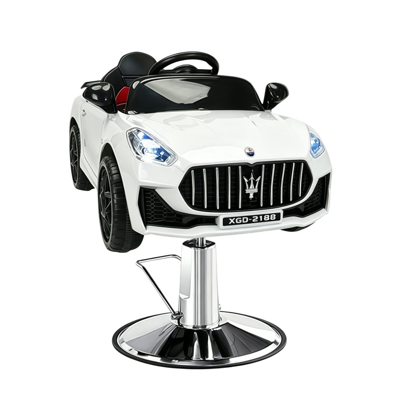 Silla de peluquería transfronteriza para niños silla de cabello giratoria silla de elevación salón de peluquería multifuncional asiento de automóvil de dibujos animados al por mayor image 94