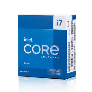 Applicable to desktop CPU Intel i7-13700KF 13 generation core boxed processor