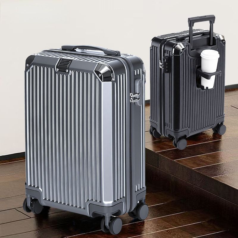 Luggage Suitcase, Travel Suitcase, Efficient Multi-Functional Trolley Case, Travel Suitcase for Students, Universal Wheels, Silent Password Lock Suitcase