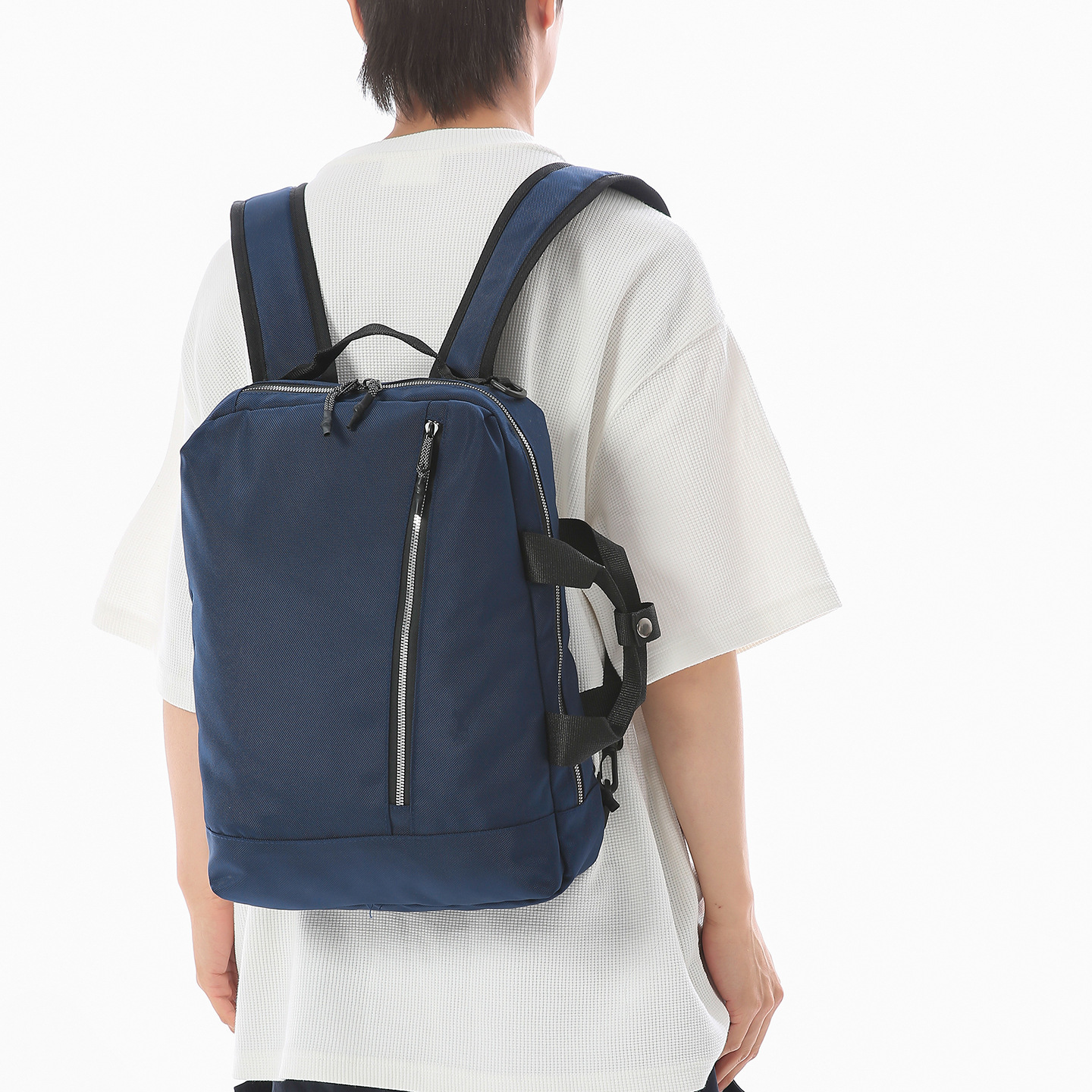 赤狼男款商务休闲手提电脑包防水尼龙面料大容量旅行包多功能隔层