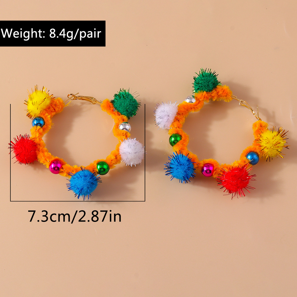 13g Weight Alloy Ear Needle Material Earrings Classification 1 Pair Quantity Holiday, Festival Occasion Plastic Material Christmas Festival Christmas Tree, Santa Claus Pattern Women's Gender Cute, Classic Style Style 1 Pair Christmas Cute Classic Style Christmas Tree Santa Claus Plastic Earrings 3