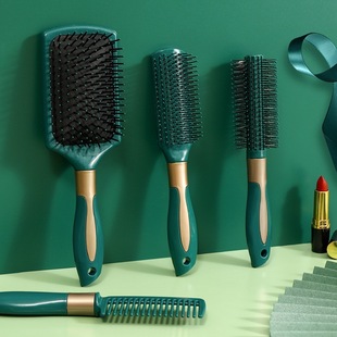 Household curly hair comb wholesale men's and women's air cushion airbag massage comb ribs comb inner buckle styling hair cylinder roll comb