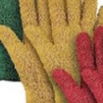 Guantes de microfibra para quitar el polvo de Amazon, guantes de lana coral, guantes para limpieza de coches, guantes de media lana para mayor comodidad.