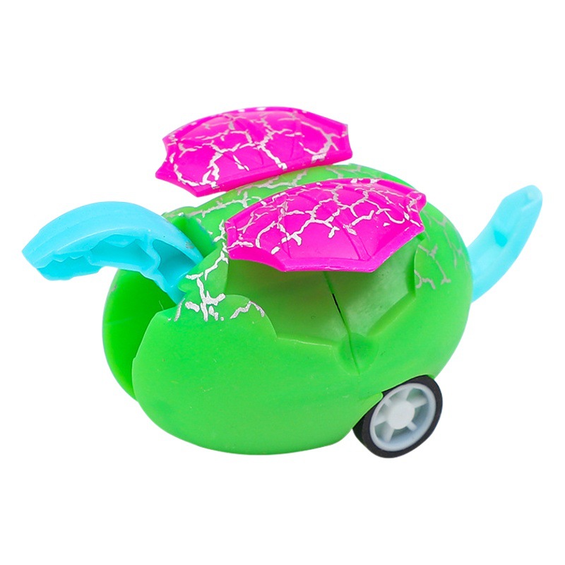 Children's Toys Gift Dinosaur Egg Deformation Back Force Inertial Car Baby Educational Toys Kindergarten Push Gift