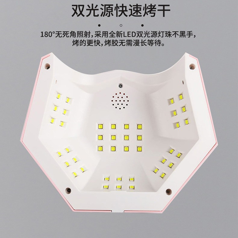Nagellampe schnelltrocknender Nagel-Fototherapie-Lampe hochleistungs Nagellack Kleber Aushärtungsmaschine Nagelstudio spezielle UV-Heillampe Beleuchtung