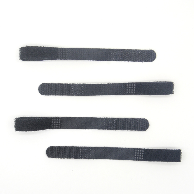 全尼龙子母粘扣带线路耳机绑线带电线整理带P型魔术贴扎带粘扣带