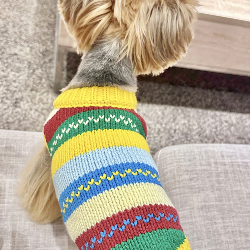 宠物针织毛衣泰迪比熊博美猫咪小型犬狗狗衣服约克夏秋冬装秋季|undefined