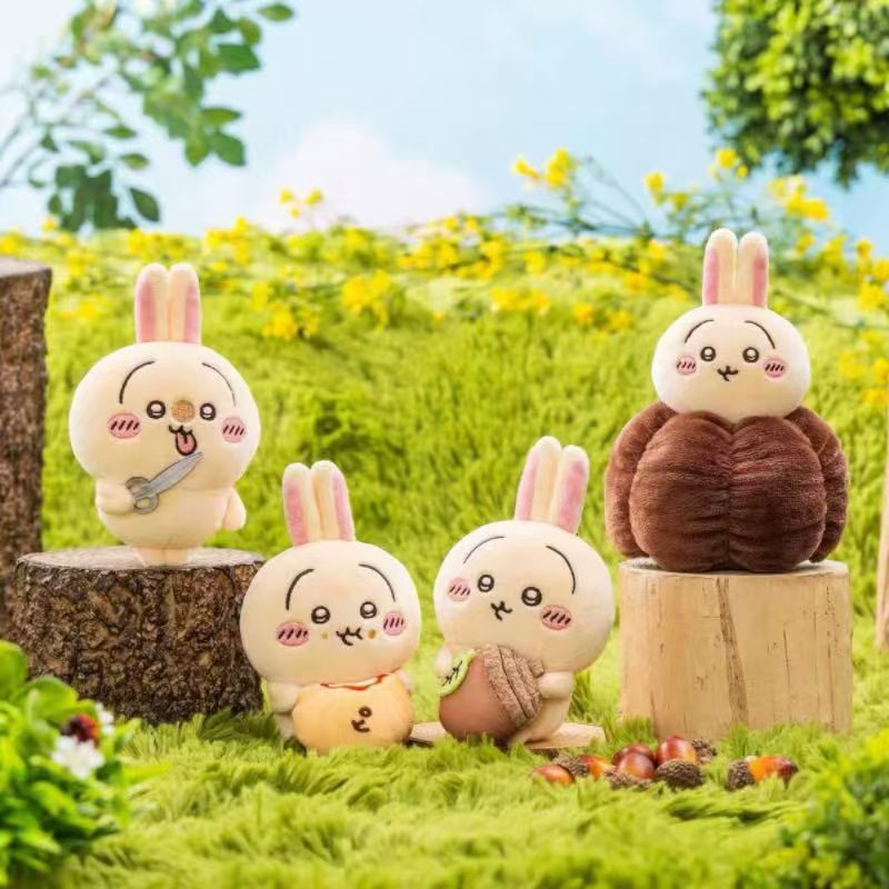 パンピザ ウサキーナはさみ ドングル クロリ ぬいぐるみ バッグペンダント ギフト Kawaii Giy|undefined