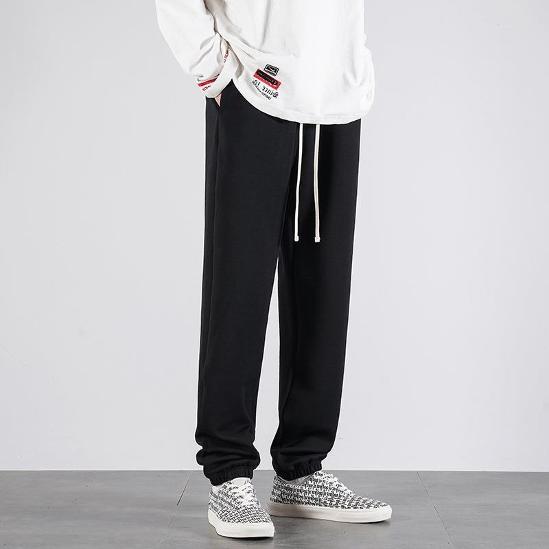 Men's Cross-Border Sweatpants Extended Version Cotton Joggers 2023 New Slim Tall Men's 190 Jogger Pants