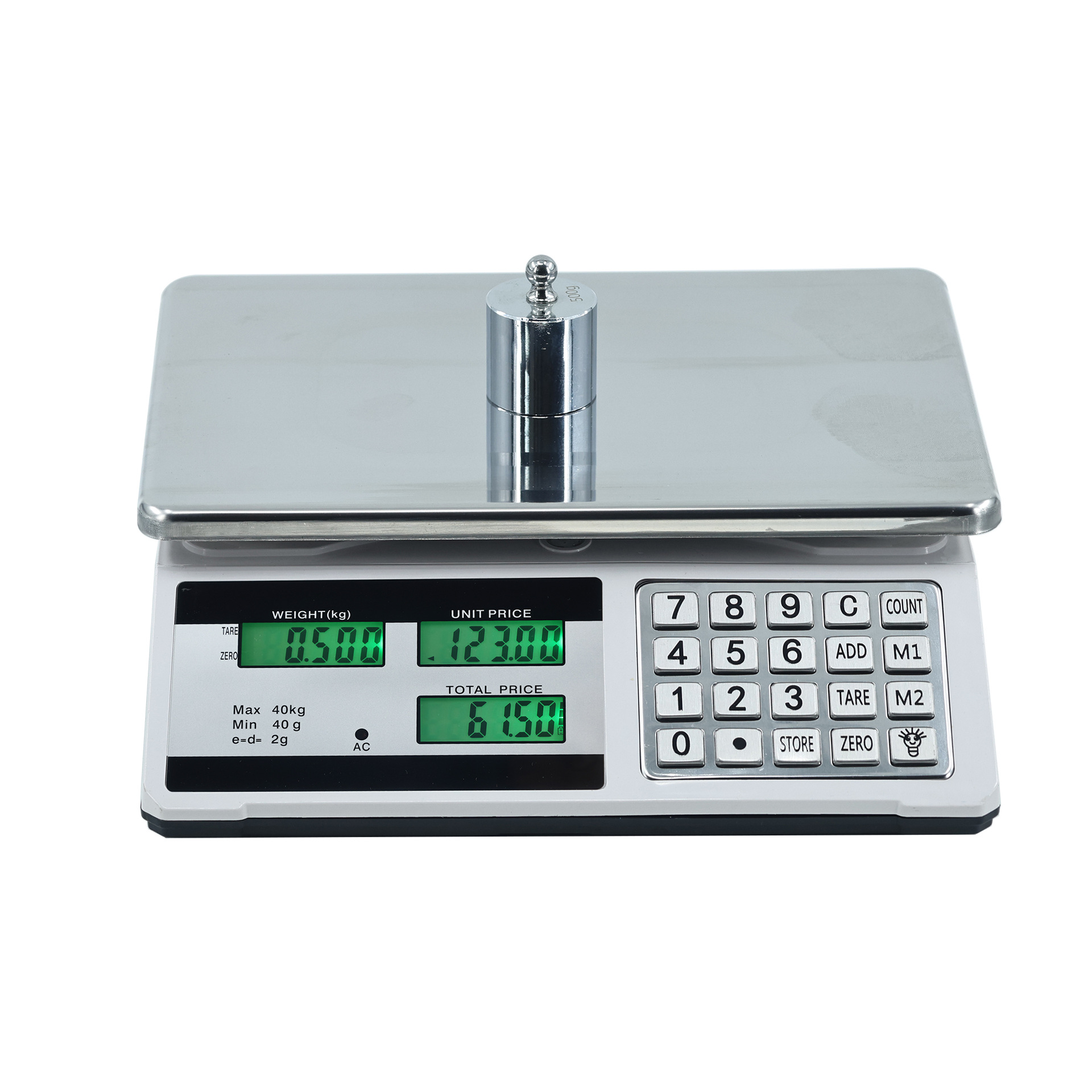 Exportaciones de comercio exterior inglés, rendimiento de alto costo, 40kg, modelos ordinarios, modelos de botones de acero, báscula electrónica de precisión, comercial image 16