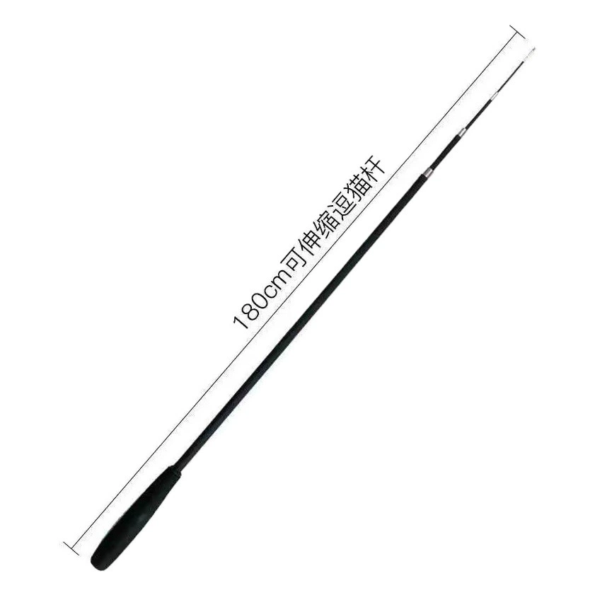 В наличии палочка для дразнения кошек телескопическая палка для дразнения кошек две секции три секции четыре секции выдвижные перья Замена палки для дразнения кошек