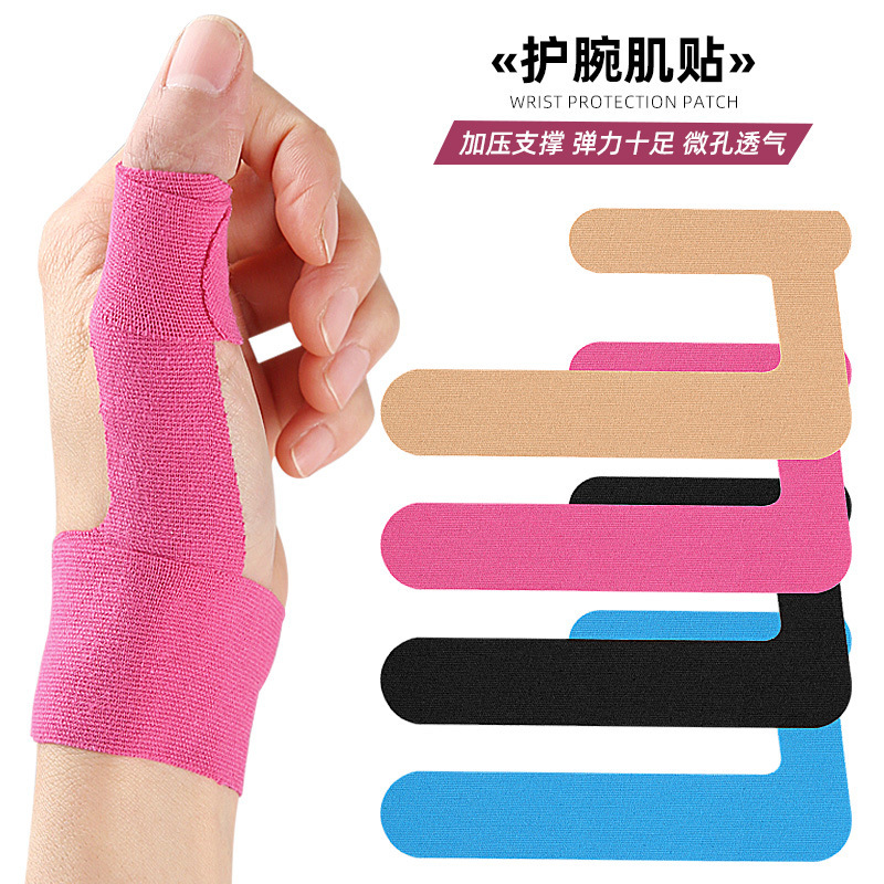 Amazon's Best-Selling Wrist Support Muscle Patch, Lightweight and Elastic, Supports and Provides Compression to the Wrist, Suitable for Sports, with Cotton Padding