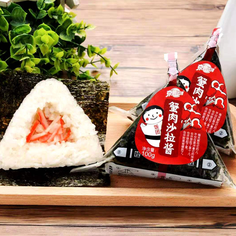 삼각주먹밥-게살샐러드드레싱 100g*10개