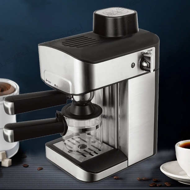 3.5Bar máquina de café de vapor italiana Eurocontrol de perilla transfronteriza con bomba de burbuja de leche máquina de café