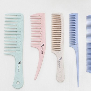 厂家酒店用品秸秆塑料梳子牙刷麦纤维生物塑料