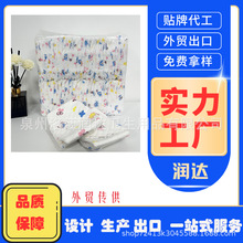 纸尿裤源头工厂出口非洲南非东南亚婴儿50片一包透明简易装包装