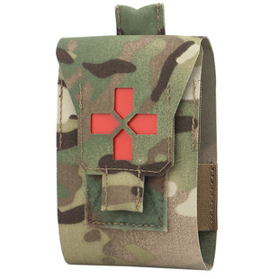 Small First Aid Kit, Multi-Functional Storage Survival Equipment Bag, Outdoor Training Bag, Medicine Bag, Tactical Quick Release