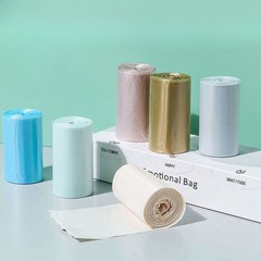 Desktop small garbage bag small cat shit trash can office home car load thickened disposable mini plastic bag