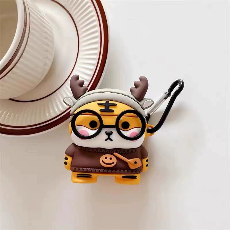 Apple, wireless headphones, compatible silicone cartoon cute protective case, bluetooth, pro2