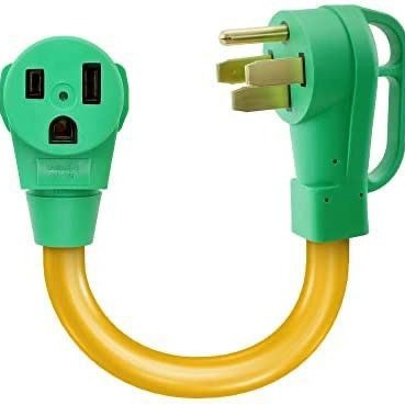 美规NEMAXN14-50P/XN6-50R房车充电线50安培转50安培发电机电源线