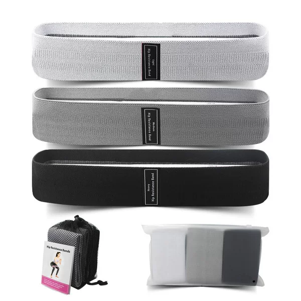 Cross-border new resistance belt squat abuse hip ring fitness elastic hip ring yoga pull ring elastic stretch belt