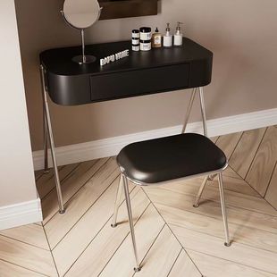Nordic Bedroom Trendy Ins Small Apartment Dressing Table Modern Minimalist Bedside Vanity Table Light Luxury Designer Desk
